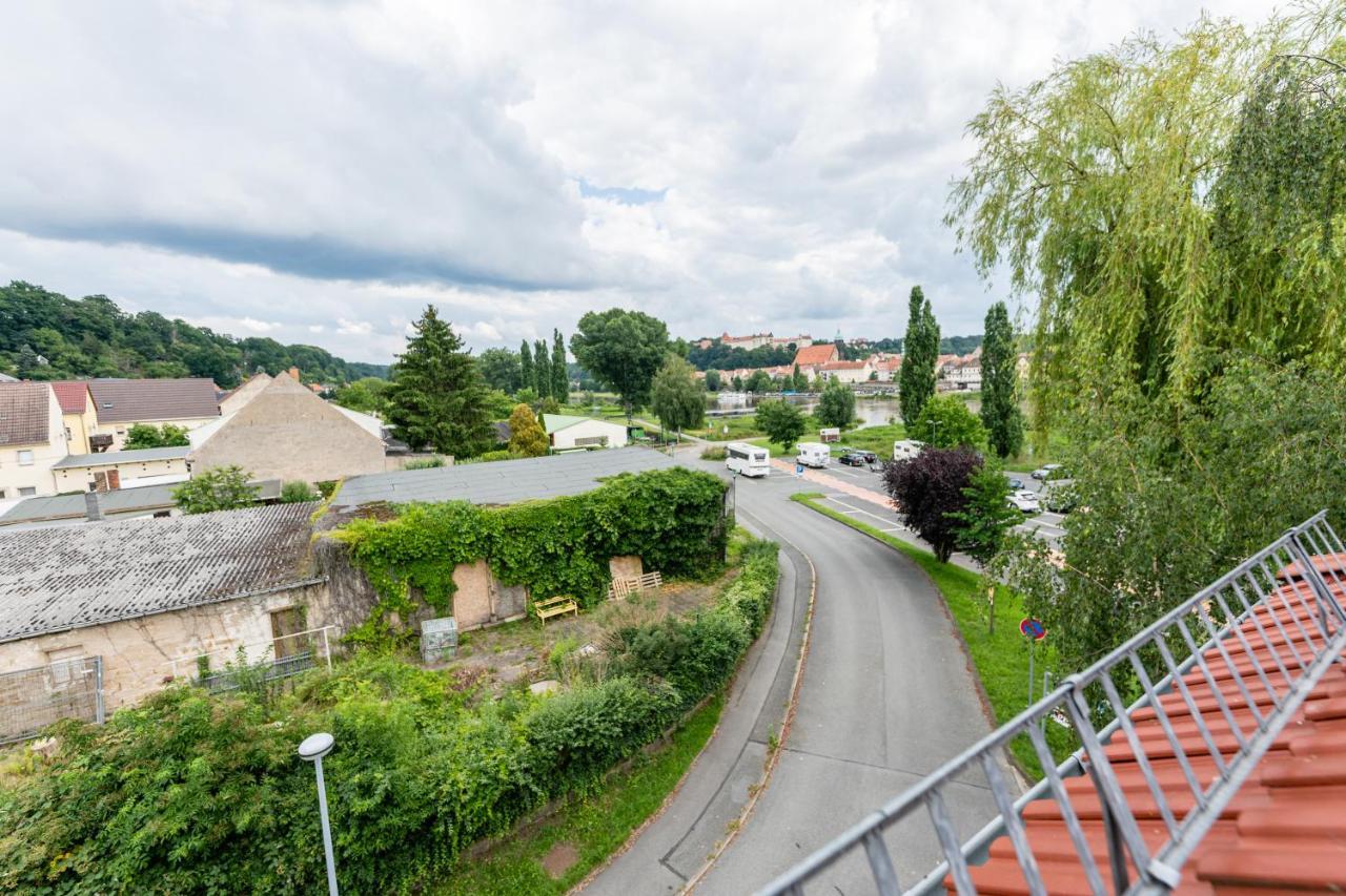 Elbpension & Ferienwohnung Saechsische Schweiz Pirna Exteriör bild